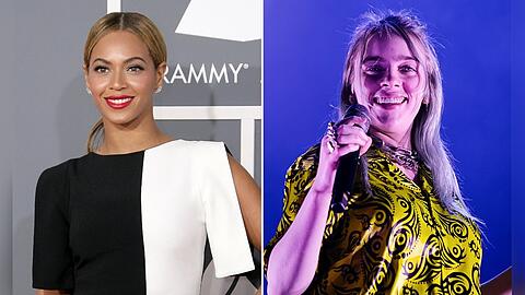 Beyoncé (l.) und Billie Eilish können sich freuen.