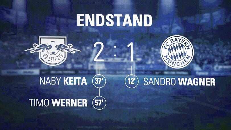 Erste Pflichtspielniederlage 2018: Der FC Bayern unterliegt RB Leipzig.