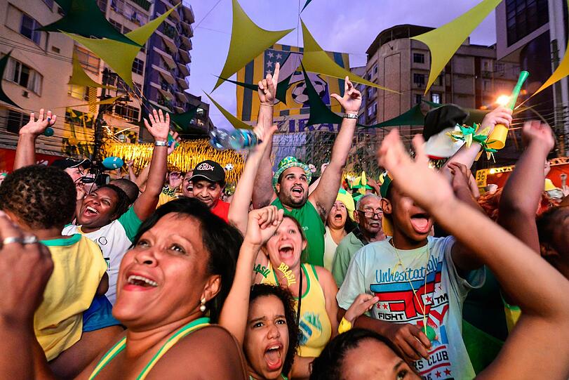 Die Fans der Fußball-WM 2014