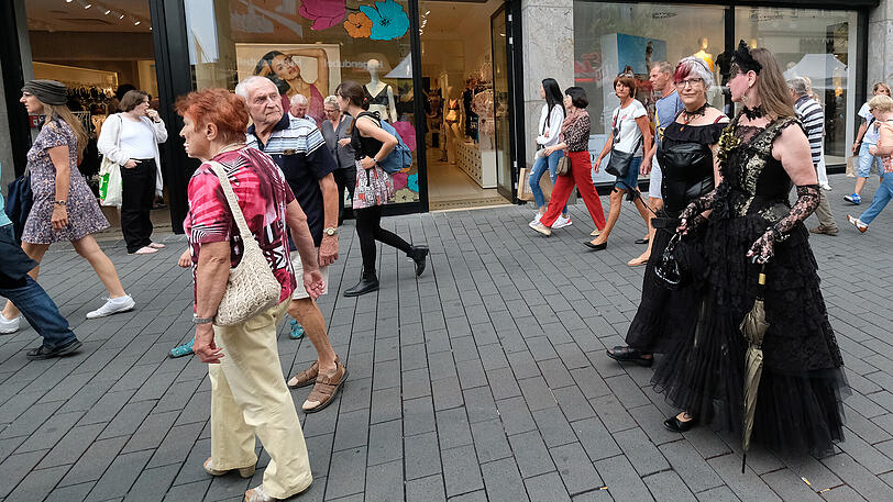 26. Wave-Gotik-Treffen am Pfingstwochenende in Leipzig. Die besten Bilder in Schwarz.