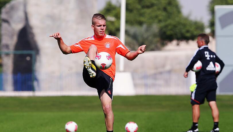 Im Trainingslager von Doha machte Innenverteidiger Daniel Wein (18) einen guten Eindruck. Im Trainingslager von Doha machte Innenverteidiger Daniel Wein (18) einen guten Eindruck.