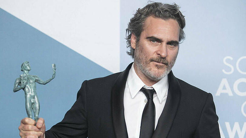 Joaquin Phoenix gewann im Januar einen SAG Award für seine Rolle als "Joker".