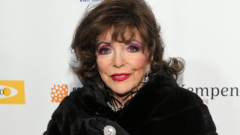 Die AZ hat Hollywood-Star Joan Collins getroffen Die AZ hat Hollywood-Star Joan Collins getroffen