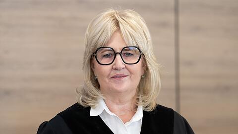 Richterin Simone Herberger leitet das Verfahren gegen die mutmaßliche NSU-Helferin Susann E.
