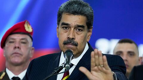 Der bislang autorit&auml;r herrschende Pr&auml;sident Nicol&aacute;s Maduro wurde nach Angaben von US-Pr&auml;sident Donald Trump gefasst und au&szlig;er Landes gebracht. (Archivfoto)