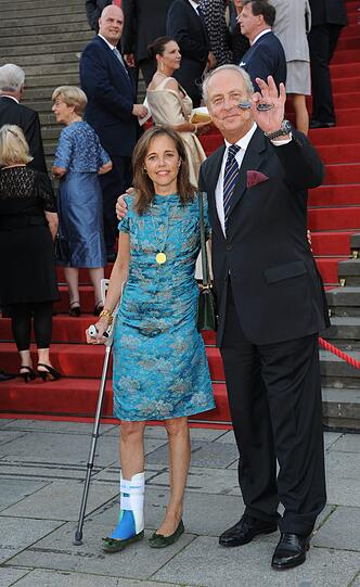 Eduard Prinz von Anhalt und Ehefrau Corinna