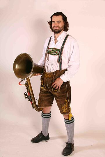 Wurde auf einem Volksfest in Schongau zum Mr. Lederhosn gewählt: Ty Morris.