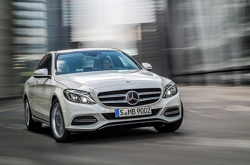 Wachstumstempo bei Daimler: Der Zuwachs sei auf die starke Nachfrage nach sportlichen Geländewagen und der C-Klasse zurückzuführen.