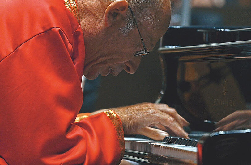 Der wunderliche australische Pianist David Helfgott.