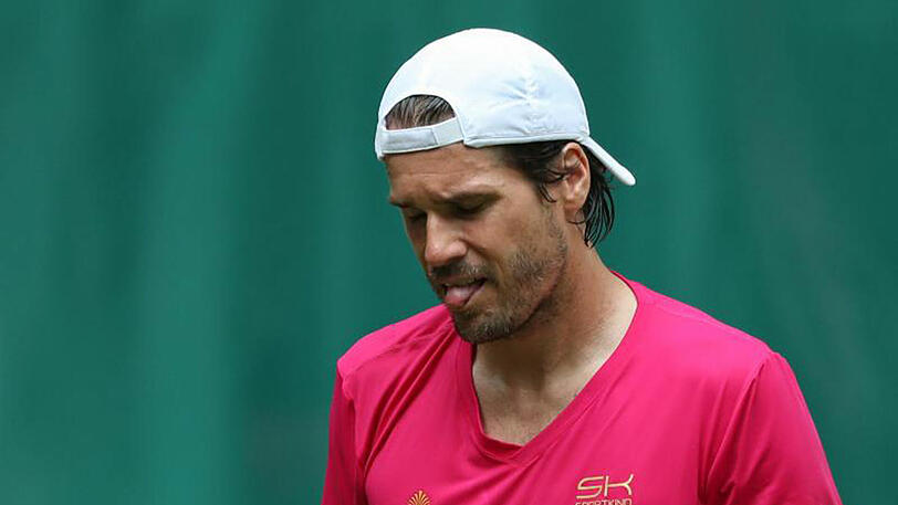 Tommy Haas scheidet beim Turnier in Halle/Westfalen bereits in der ersten Runde aus.