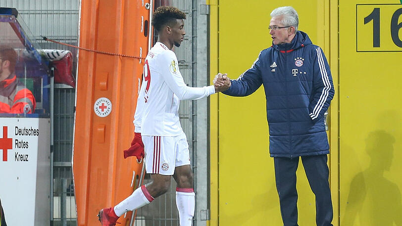 Jupp Heynckes spricht über seine Rotation vor dem Paderborn-Spiel.