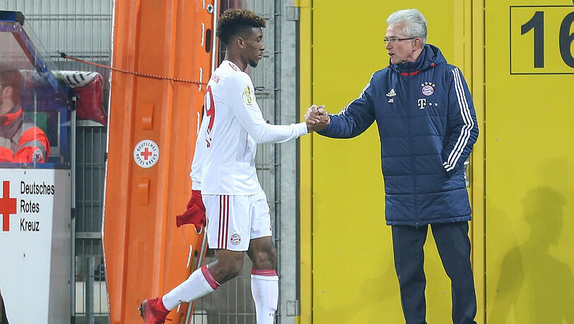 Jupp Heynckes spricht über seine Rotation vor dem Paderborn-Spiel. Jupp Heynckes spricht über seine Rotation vor dem Paderborn-Spiel.