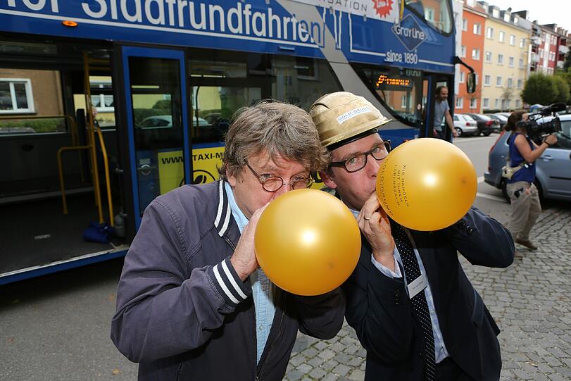 Goldgrund-Guerilla-Aktion: Künstler, Promis und Musiker besetzen ein leerstehendes Haus
