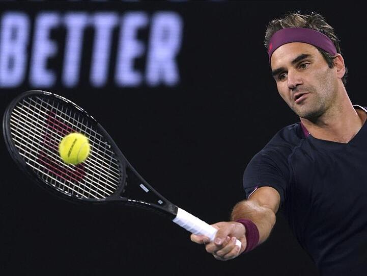 Roger Federer hat sich ins Achtelfinale der Australian Open gekämpft.