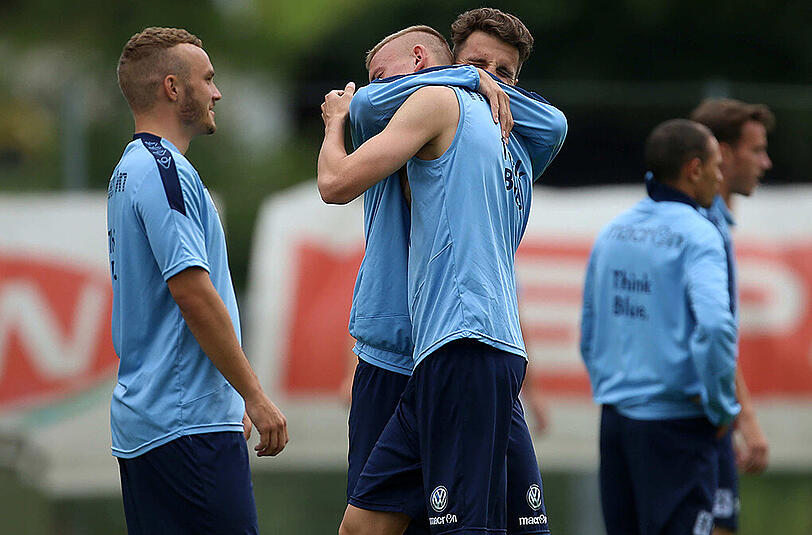 Tag vier im Trainingslager der Löwen.