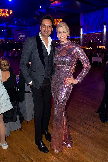 Natascha Grün und Freund Param Multani