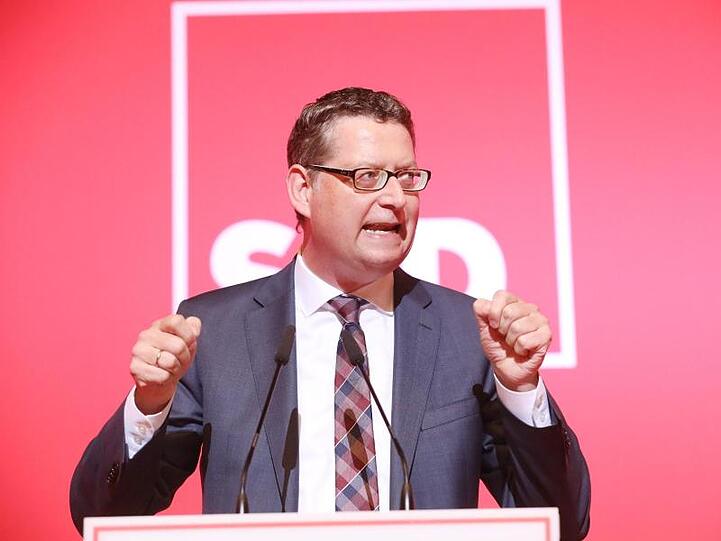 Thorsten Schäfer-Gümbel Mitte Juni bei einer SPD-Konferenz in Thüringen.
