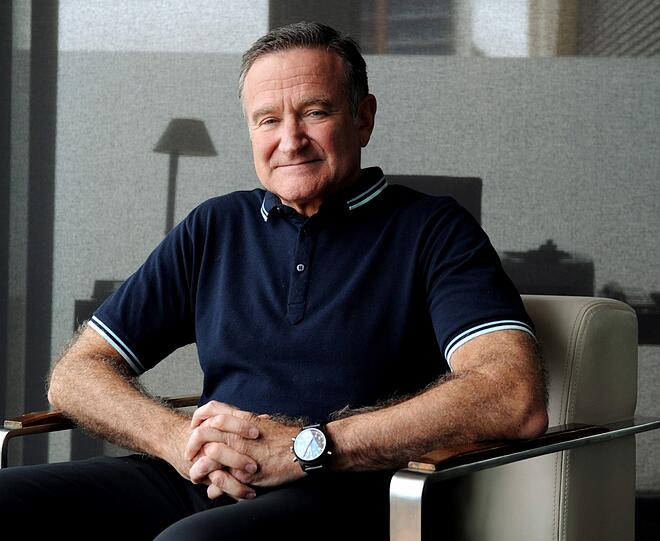 Der leider viel zu früh verstorbene Robin Williams drehte 1983 den Film "Moskau in New York" in der Bavaria Filmstadt.