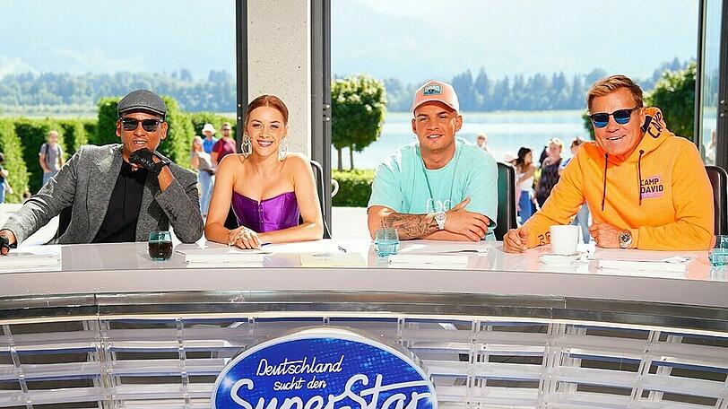 Die "DSDS"-Jury (v.r.): Dieter Bohlen, Pietro Lombardi, Oana Nechiti und Xavier Naidoo