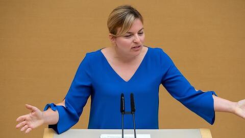 Katharina Schulze, Fraktionsvorsitzende von Bündnis 90/Die Grünen im bayerischen Landtag.