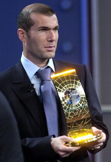 2003: Zinédine Zidane (Frankreich/Real Madrid)