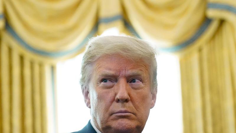 Donald Trump, damals noch Präsident der USA, Anfang Dezember im Oval Office des Weißen Hauses. Donald Trump, damals noch Präsident der USA, Anfang Dezember im Oval Office des Weißen Hauses.