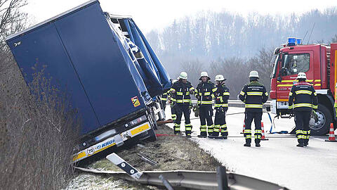 Der Fahrer kam wegen einer plötzlichen Erkrankung von der Fahrbahn ab.