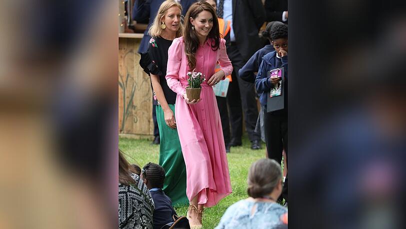 Prinzessin Kate während ihres Besuchs bei der Chelsea Flower Show.