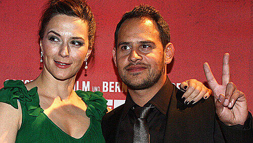 Rote-Teppich-Fraktion: Martina Gedeck und Moritz Bleibtreu bei der Premiere des "Baader Meinhof Komplex" im Mathäser Kino. Rote-Teppich-Fraktion: Martina Gedeck und Moritz Bleibtreu bei der Premiere des "Baader Meinhof Komplex" im Mathäser Kino.