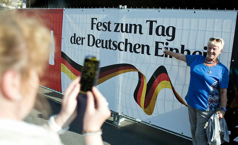 Einheitsfeiern im ganzen Land: die Bilder.