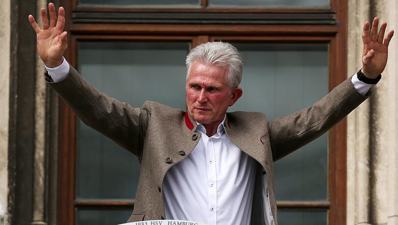Geht mit einem Meistertitel in den Ruhestand: Trainer Jupp Heynckes. Geht mit einem Meistertitel in den Ruhestand: Trainer Jupp Heynckes.