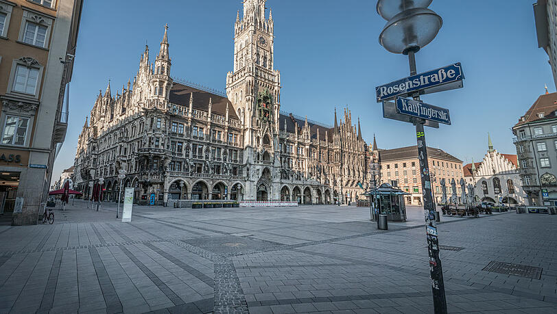 Die Corona-Inzidenz in München liegt aktuell noch bei über 200. (Archivbild)