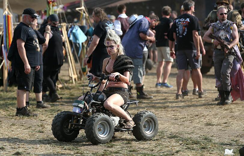 Treffpunkt für Metalfans aus der ganzen Welt: Das Wacken Open Air. Sehen Sie hier weitere Bilder vom Wacken 2014!