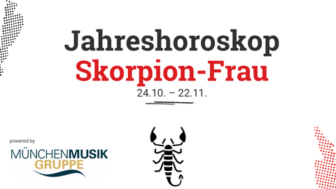 Das Jahreshoroskop 2026 für die Skorpion-Frau.