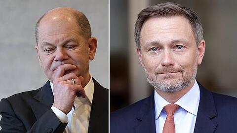 Über das Zerwürfnis von Olaf Scholz und Christian Lindner gibt es etliche Memes im Netz.