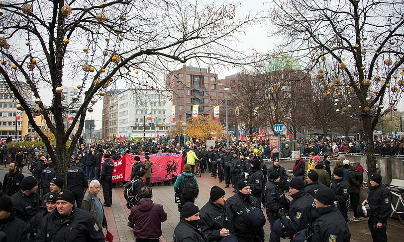 Bilder von der Demo in Hannover