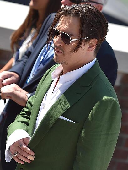 Johnny Depp in Venedig