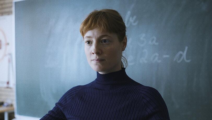 Leonie Benesch in "Das Lehrerzimmer". Leonie Benesch in "Das Lehrerzimmer".
