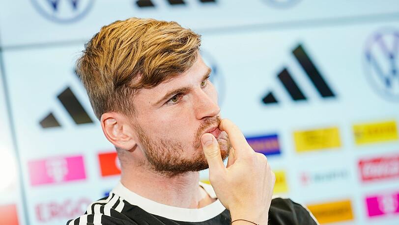 Timo Werner wird nicht gegen die Ukraine auflaufen können.