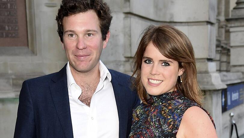 Jack Brooksbank und Prinzessin Eugenie haben jetzt drei Kinder. Jack Brooksbank und Prinzessin Eugenie haben jetzt drei Kinder.