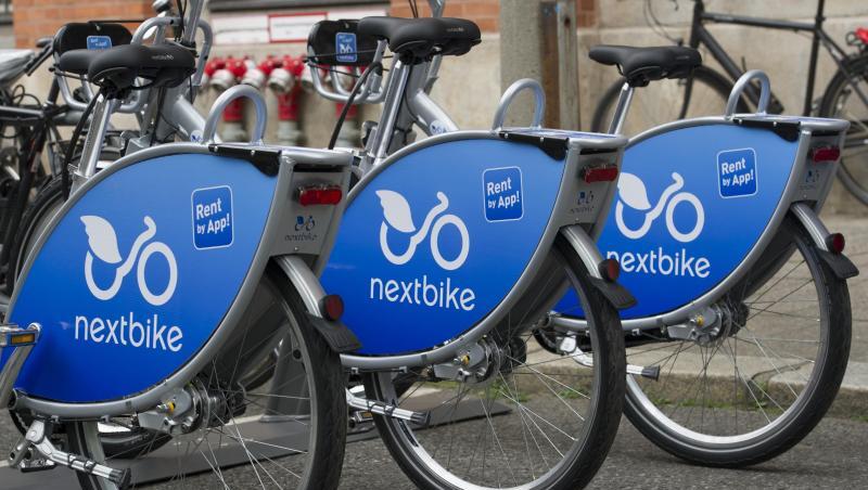 Das neue öffentliche System für Mietfahrräder in Berlin beginnt mit dem Testbetrieb. Foto: Paul Zinken/Archiv