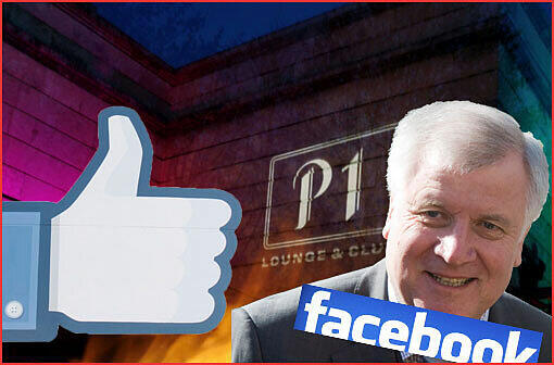 Horst Seehofer feiert am 8. Mai im P1 eine Facebook-Party - die Piraten "likens", die Grünen finden's nicht so gut.