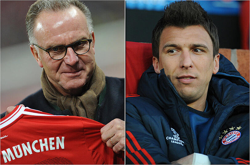 Karl-Heinz Rummenigge ist zuversichtlich, dass Mario Manzukic den Bayern erhalten bleibt.