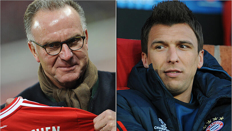 Karl-Heinz Rummenigge ist zuversichtlich, dass Mario Manzukic den Bayern erhalten bleibt. Karl-Heinz Rummenigge ist zuversichtlich, dass Mario Manzukic den Bayern erhalten bleibt.