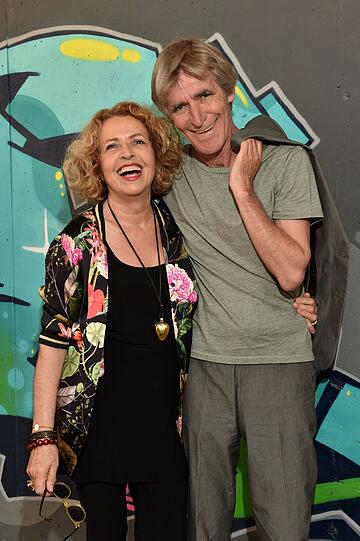 Michaela May mit Bernd Schadewald