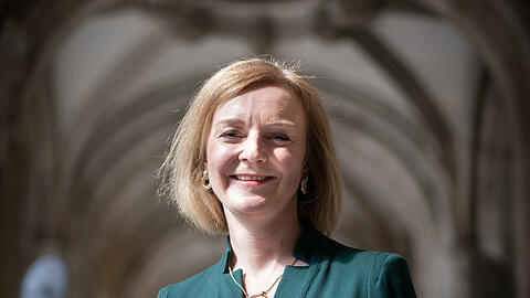 Liz Truss, Außenministerin von Großbritannien und überzeugte Brexiteer, möchte den Premier-Posten für sich gewinnen.