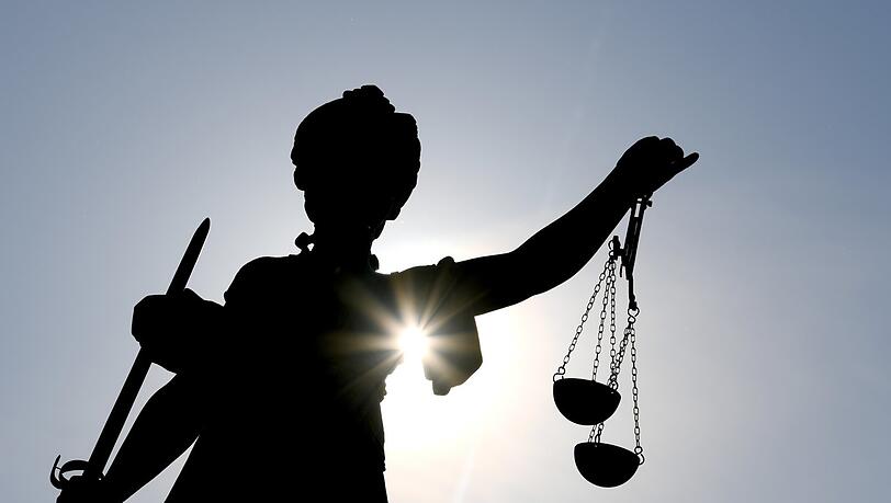 Die Göttin Justitia.
