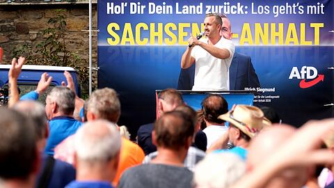 Ein AfD-Triumph in Sachsen-Anhalt w&uuml;rde Schockwellen auch nach Berlin senden. (Archivbild)