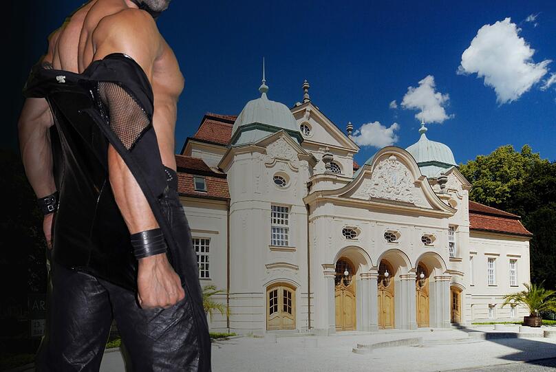 400 Frauen und Männer sollen ins Kurhaus zur Sex-Party gekommen sein. Manche von ihnen im Latexoutfit.
