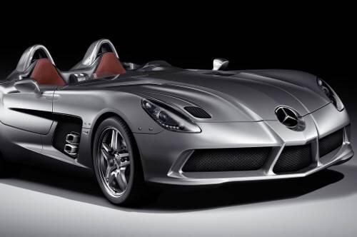Breit, lang, niedrig: der radikale Supersportler Mercedes SLR Stirling Moss.